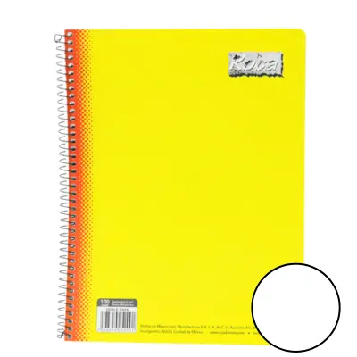 [7508310250007] CUADERNO PROF BLANCO 100H ROCA 5000