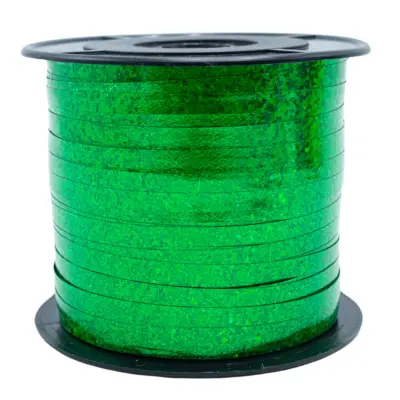 CURLING HOLOGRAFICO 100M VERDE BANDERA 05/13