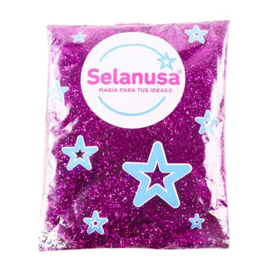 DIAMANTINA FINA 50GR FUCSIA SELANUSA 106