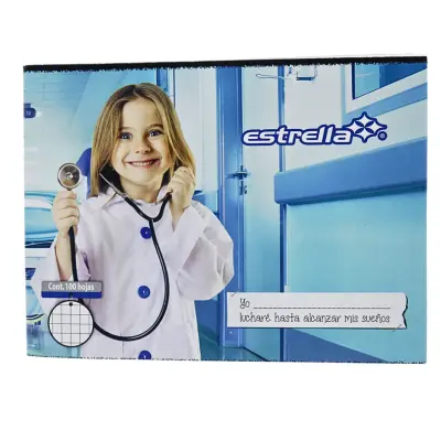 [602760002616] CUADERNO ITALIANO GRAPA C5 100H ESTRELLA 261