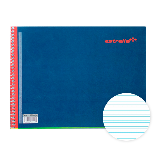 [602760001640] CUADERNO ITALIANO DR 100H ESTRELLA 164