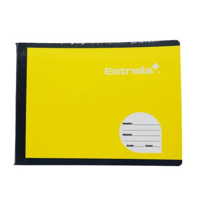 [602760005457] CUADERNO COSIDO ITALIANO C5 100H ESTRELLA 545