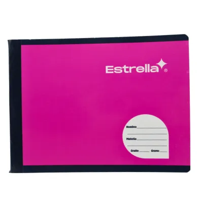 [602760005464] CUADERNO COSIDO ITALIANO C7 100H ESTRELLA 546