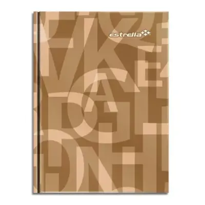 LIBRETA APUNTES 1/8 PASTA DURA S/INDICE 96H ESTRELLA 092