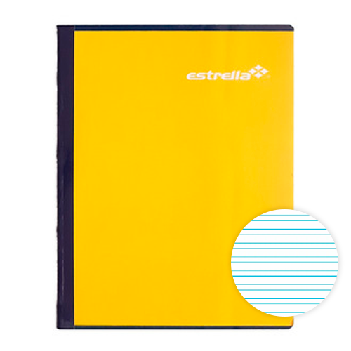[602760006133] CUADERNO COSIDO PROF DR 100H ESTRELLA 613