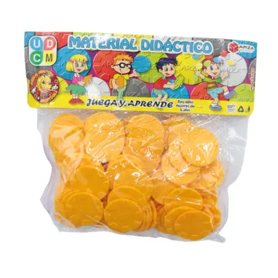 [7508304338421] FICHA CONSTRUCTOR AMARILLA C100 ARZA