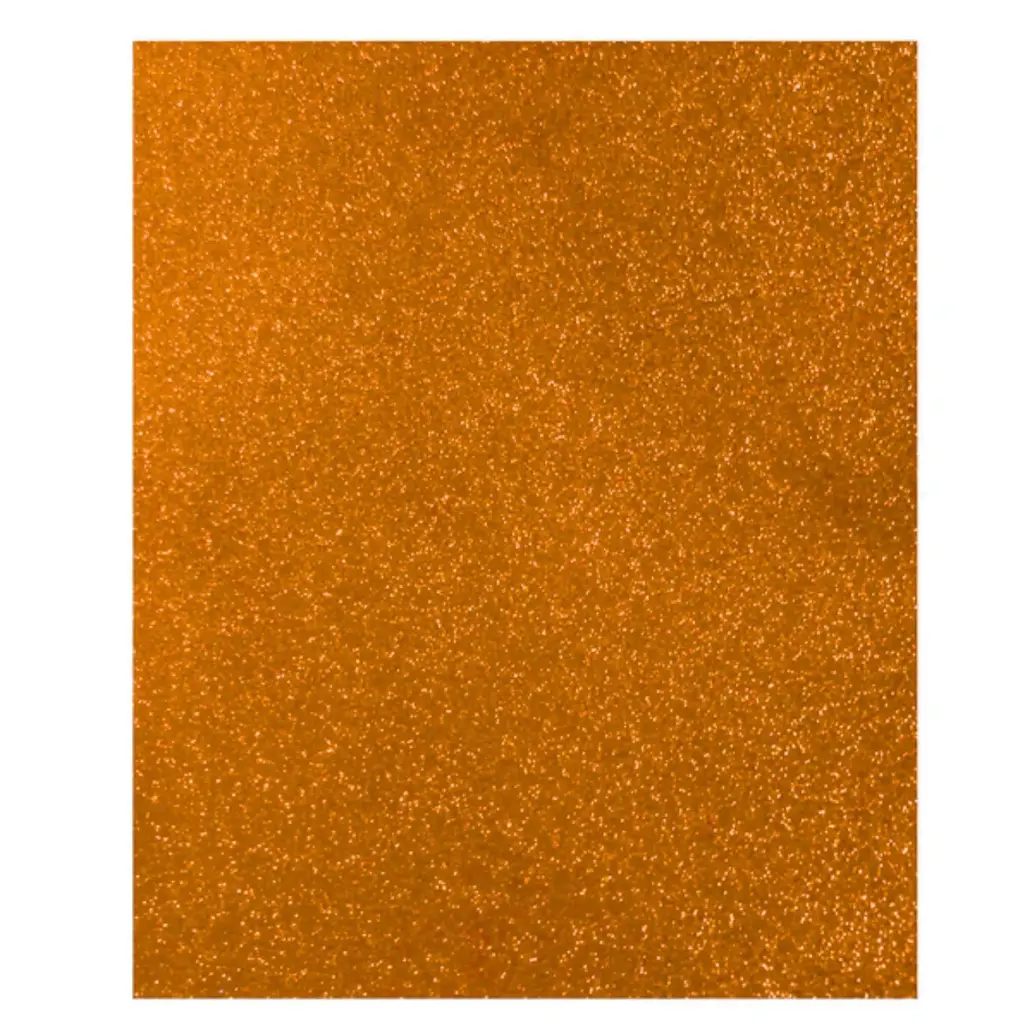 FOMIX CARTULINA DIAMANTADO IRISADO NARANJA 37