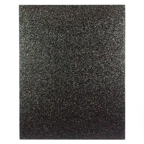 FOMIX CARTULINA DIAMANTADO NEGRO 12-116