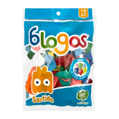 GLOBOS 7 SURTIDO C50 BLOGOS