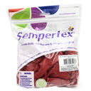 GLOBOS SEMPERTEX 12 FASHION ROJO C50