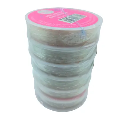 [7506305163325] HILO ELASTICO TRANSPARENTE .80MM 25M