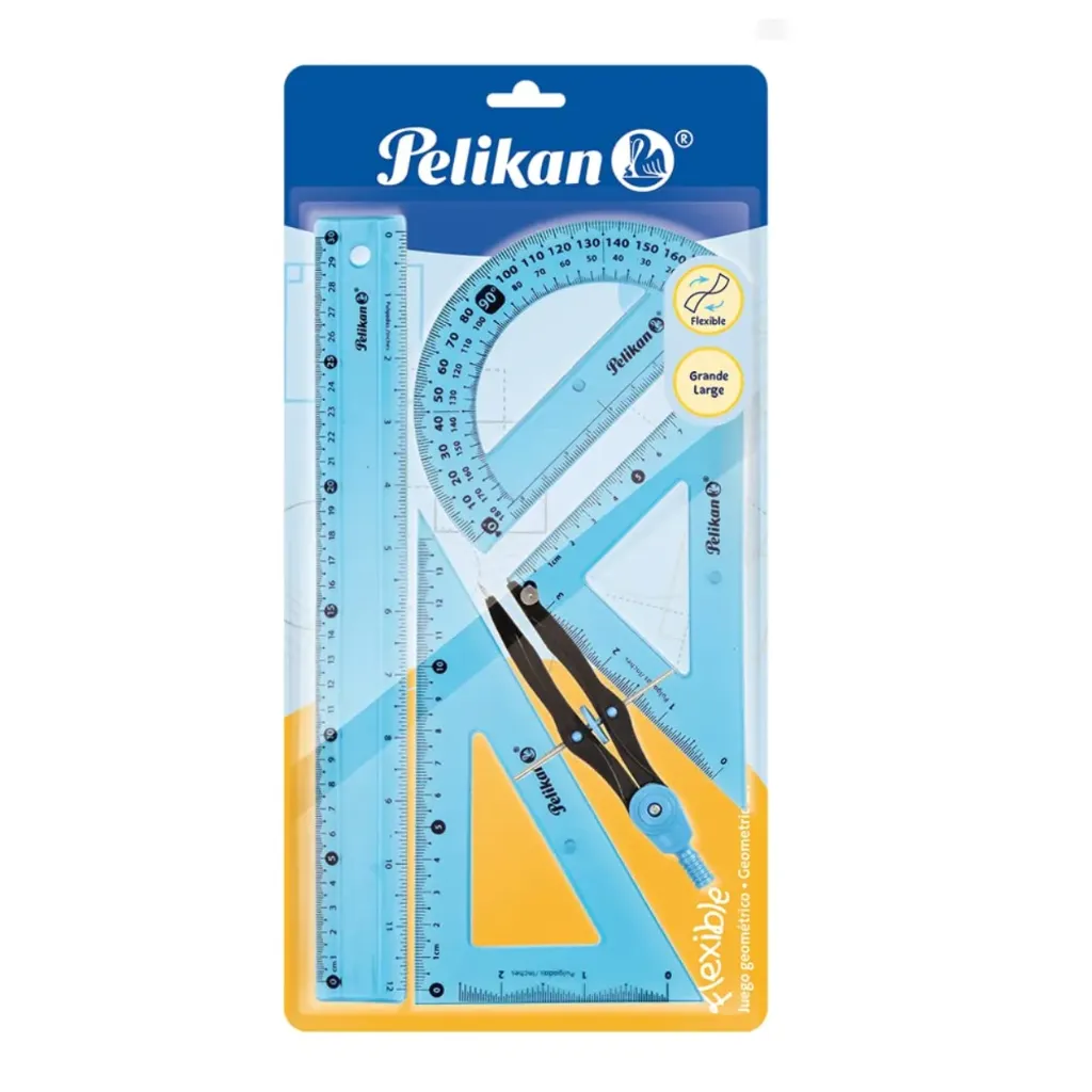 JUEGO GEOMETRICO FLEXIBLE MED PELIKAN