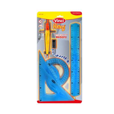 JUEGO GEOMETRICO FLEXIBLE MED VINCI