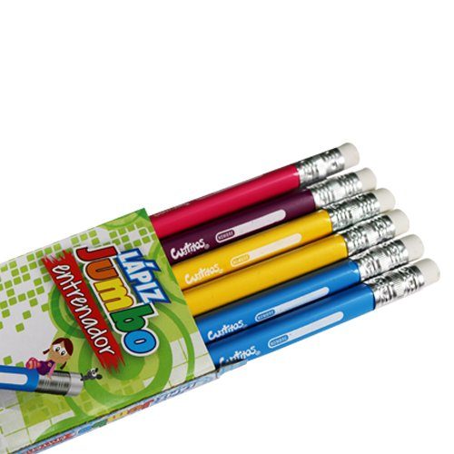 [7502276780929] LAPIZ ENTRENADOR JUMBO TRIANGULAR SHELY JG-07