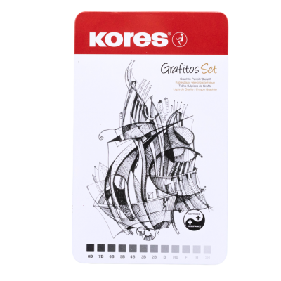 [9023800921628] LAPIZ DIBUJO GRADUADO C12 KORES