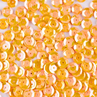 LENTEJUELA GDE MET 8 NARANJA C1000 120M