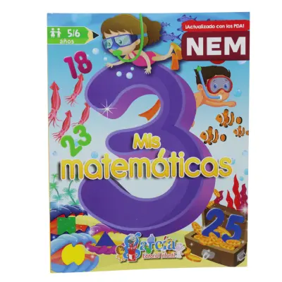 [9789685229807] LIBRO MIS MATEMATICAS 3 GARCIA 5/6