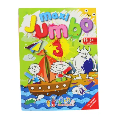 LIBRO PREESCOLAR MAXI JUMBO 3