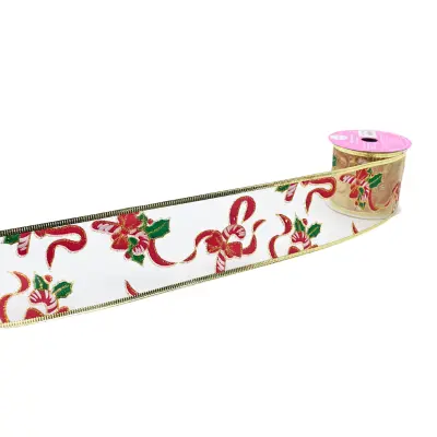 [7506411080820] LISTON DECORATIVO 9.14M MOD JKR06-37 ORO