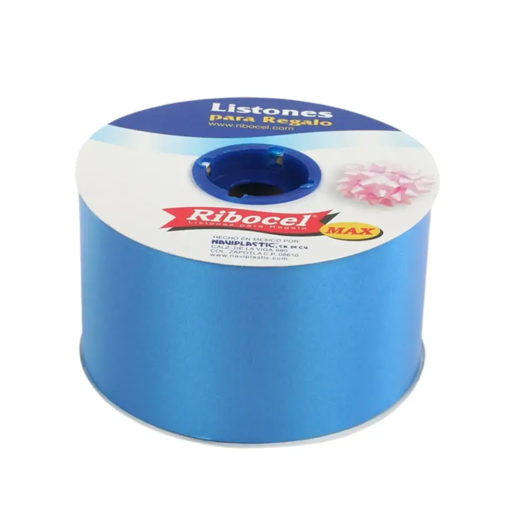 LISTON RIBOCEL 22 LISO AZUL 06