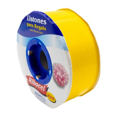 [7501012175012] LISTON RIBOCEL LISO 9 AMARILLO 50M 14