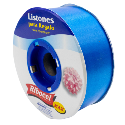 [7501012174961] LISTON RIBOCEL LISO 9 AZUL 50M 06