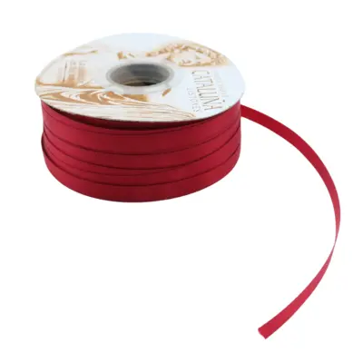 [788922002424] LISTON TELA ANCHO 1 ROJO 50M