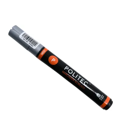 MARCADOR ACRILICO POLITEC PLATA 701