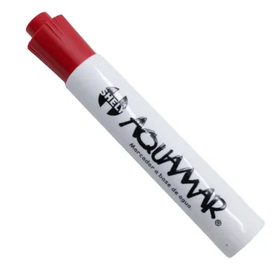 MARCADOR AGUA ROJO SHELY AQUAMAR 882-12