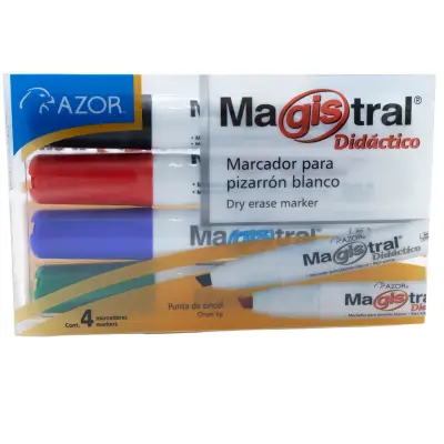 MARCADOR PIZARRON C4 MAGISTRAL