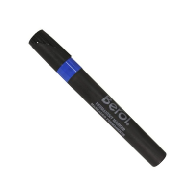 MARCADOR PERMANENTE GRUESO AZUL BEROL
