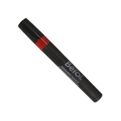 [070530002591] MARCADOR PERMANENTE GRUESO ROJO BEROL
