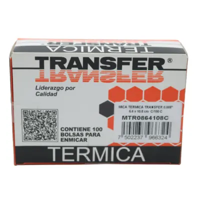 MICA TERMICA 64X108MM 8" TRANSFER