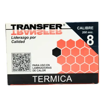 MICA TERMICA 95X135MM 8" TRANSFER