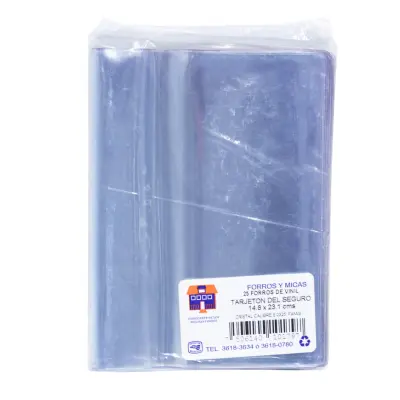 [7506140101797] MICA VINIL SEGURO IMSS 14.8X23.1 CASITA