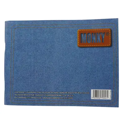 CUADERNO ITALIANO GRAPA C5 100H MONKY