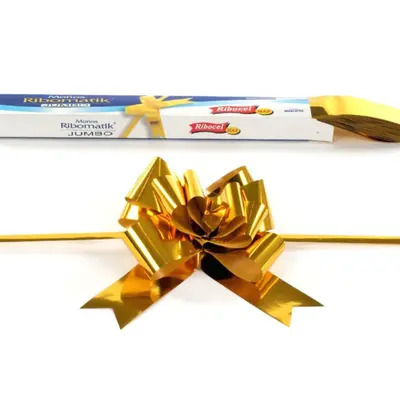 MOÑO RIBOMATIK METALICO GIGANTE ORO C50