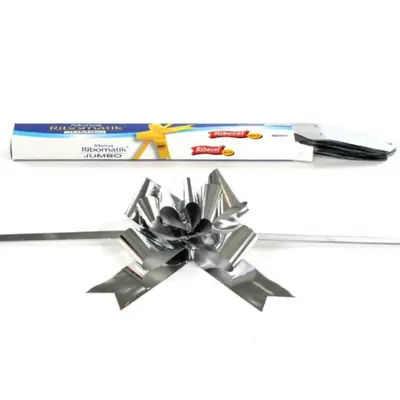 MOÑO RIBOMATIK METALICO GIGANTE PLATA C50