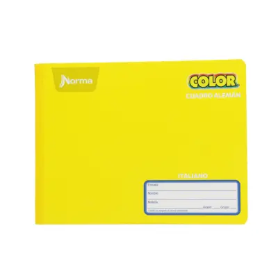 CUADERNO COSIDO ITALIANO ALEMAN C14 100H NORMA 360 581300
