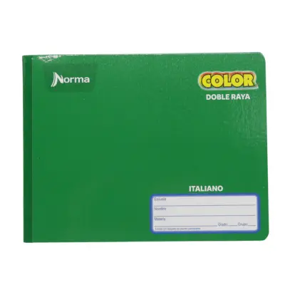 CUADERNO COSIDO ITALIANO DR 100H NORMA 360