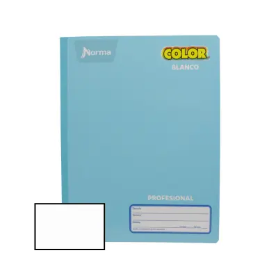 [7702111812833] CUADERNO PROF COSIDO BLANCO 100H NORMA 360