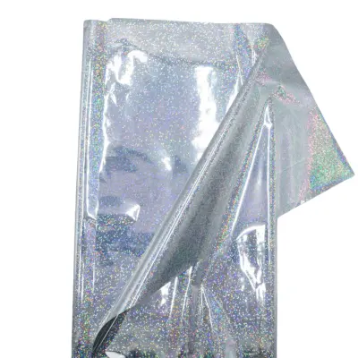 PAPEL REGALO MET HOLOGRAFICO PUNTOS PLATA NAVIPL