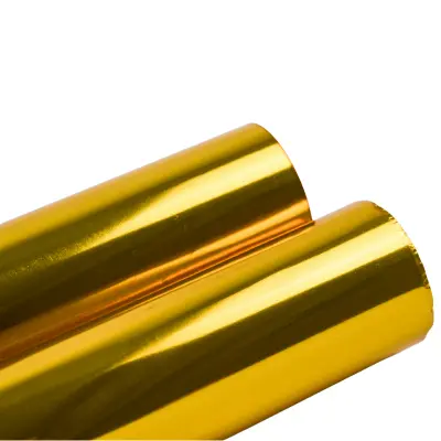 PAPEL REGALO METALICO LISO ORO NAVIPLASTIC