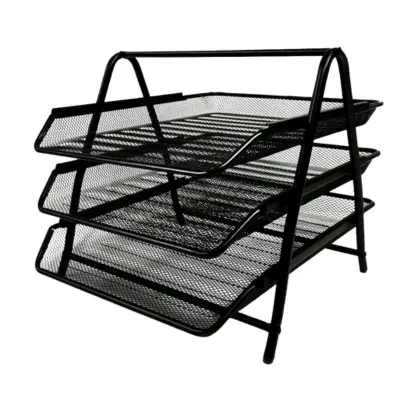 PAPELERA 3 NIVELES MALLA MAE BM-3