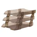 PAPELERA 3 NIVELES CARTA SABLON 2536HU