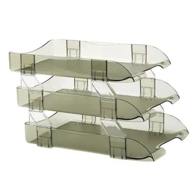 PAPELERA 3 NIVELES OFICIO SABLON 2436HU