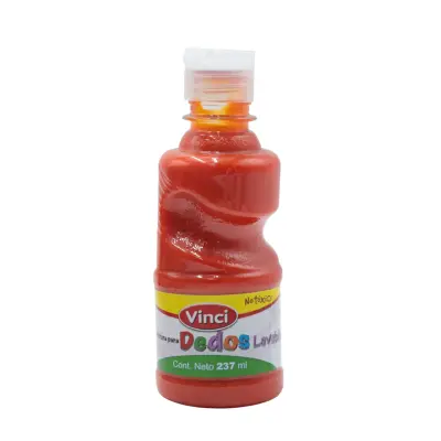 PINTURA LAVABLE DIGITAL NARANJA 237ML VINCI