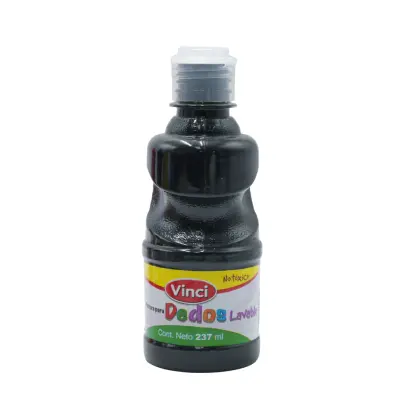 PINTURA LAVABLE DIGITAL NEGRO 237ML VINCI