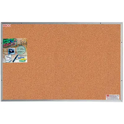PIZARRON CORCHO 90X60 ESCO MARCO ALU