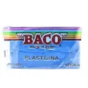 PLASTILINA 180GR AZUL OBSCURO BACO 56